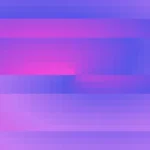 Mosaico denso de píxeles en tonos violeta y púrpura con espiral, imagen still VJ para escenario de iglesia