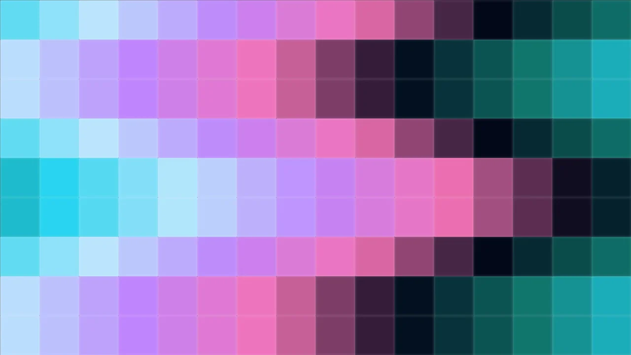 Imagen Still de Píxeles en Onda Cian a Magenta | Fondo JPG 4K