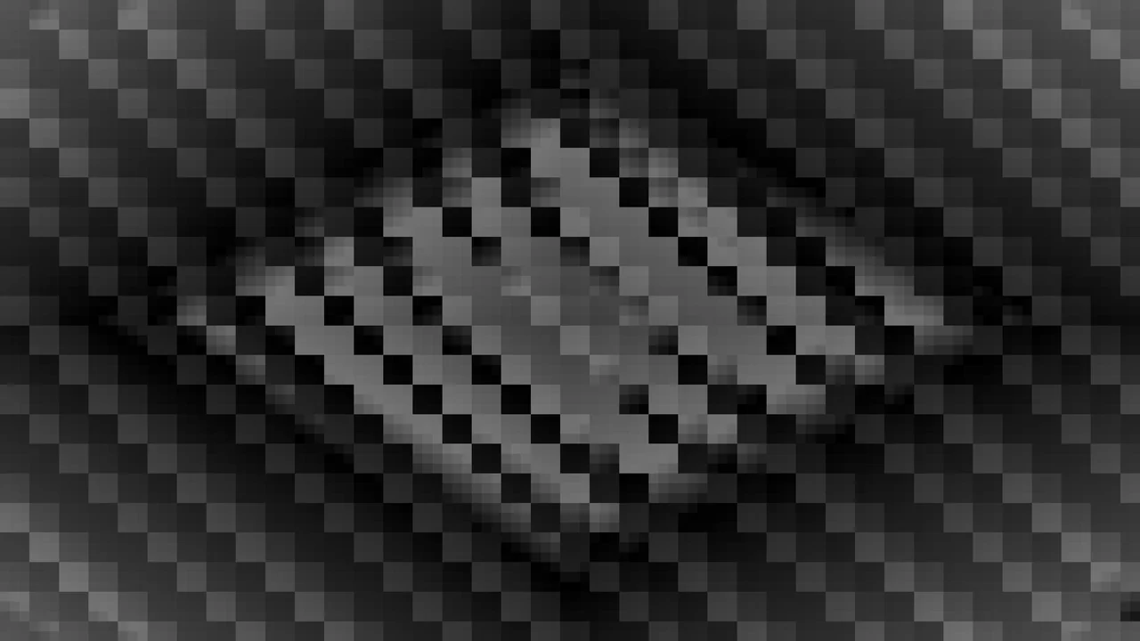 Imagen Still de Trama de Micro-Píxeles Negro y Gris en Rombos | Fondo JPG 4K