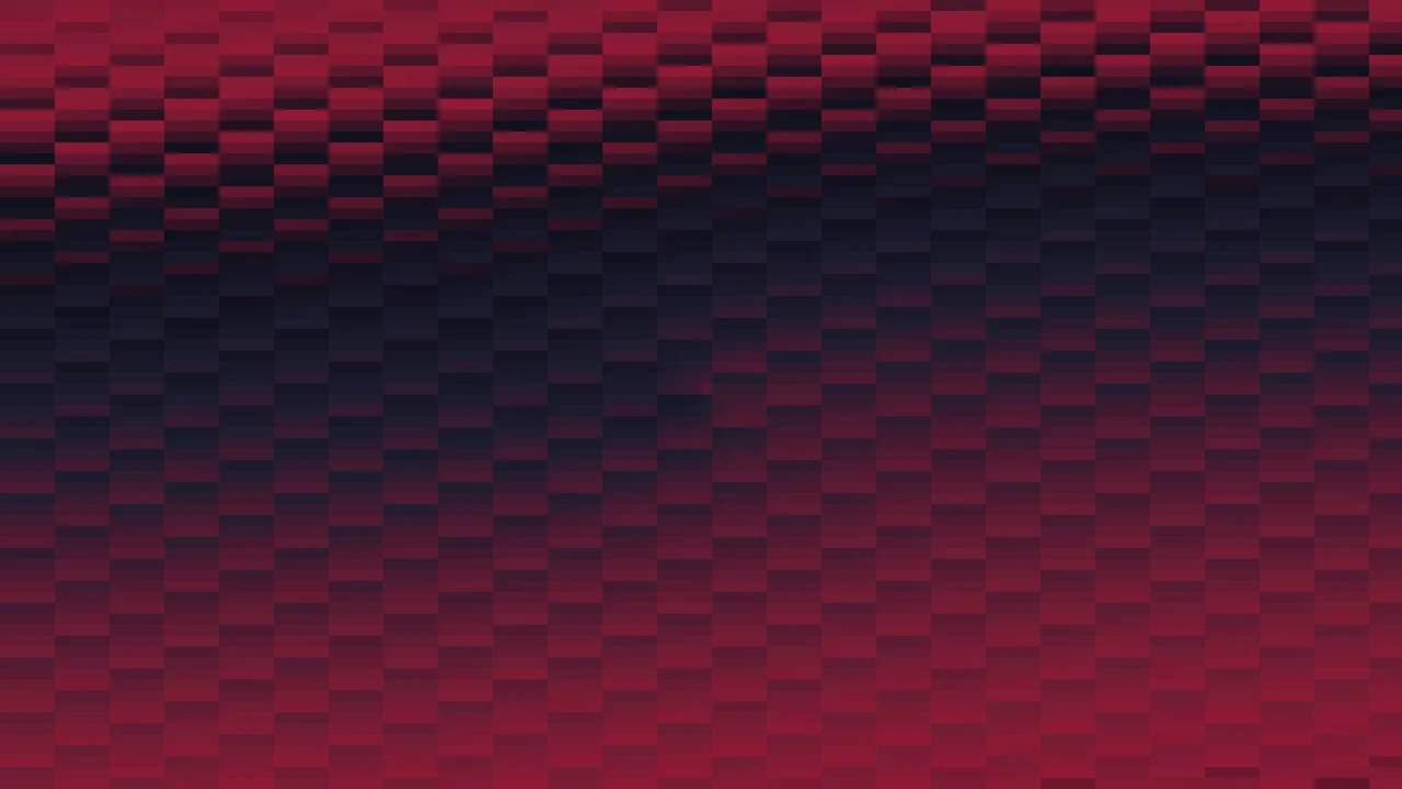 Imagen Still de Trama de Micro-Píxeles Rojo Oscuro y Fucsia en Barrido Vertical | Fondo JPG 4K
