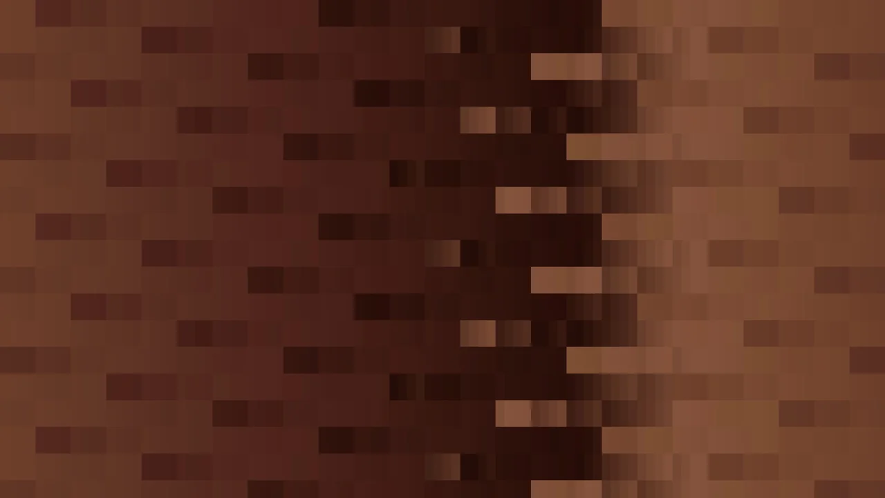 Imagen Still de Trama de Micro-Píxeles Rojo Oscuro y Terracota en Columnas | Fondo JPG 4K
