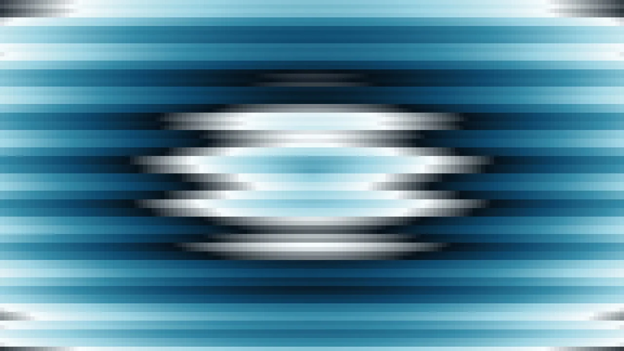 Imagen Still de Trama de Micro-Píxeles Teal Oscuro y Teal en Ondas Concéntricas | Fondo JPG 4K