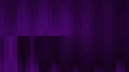 Trama de micro píxeles en tonos violeta y oscuro con espiral, imagen still VJ para escenario de iglesia