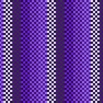 Trama fina de píxeles en tonos azul y violeta con damero, imagen still VJ para escenario de iglesia