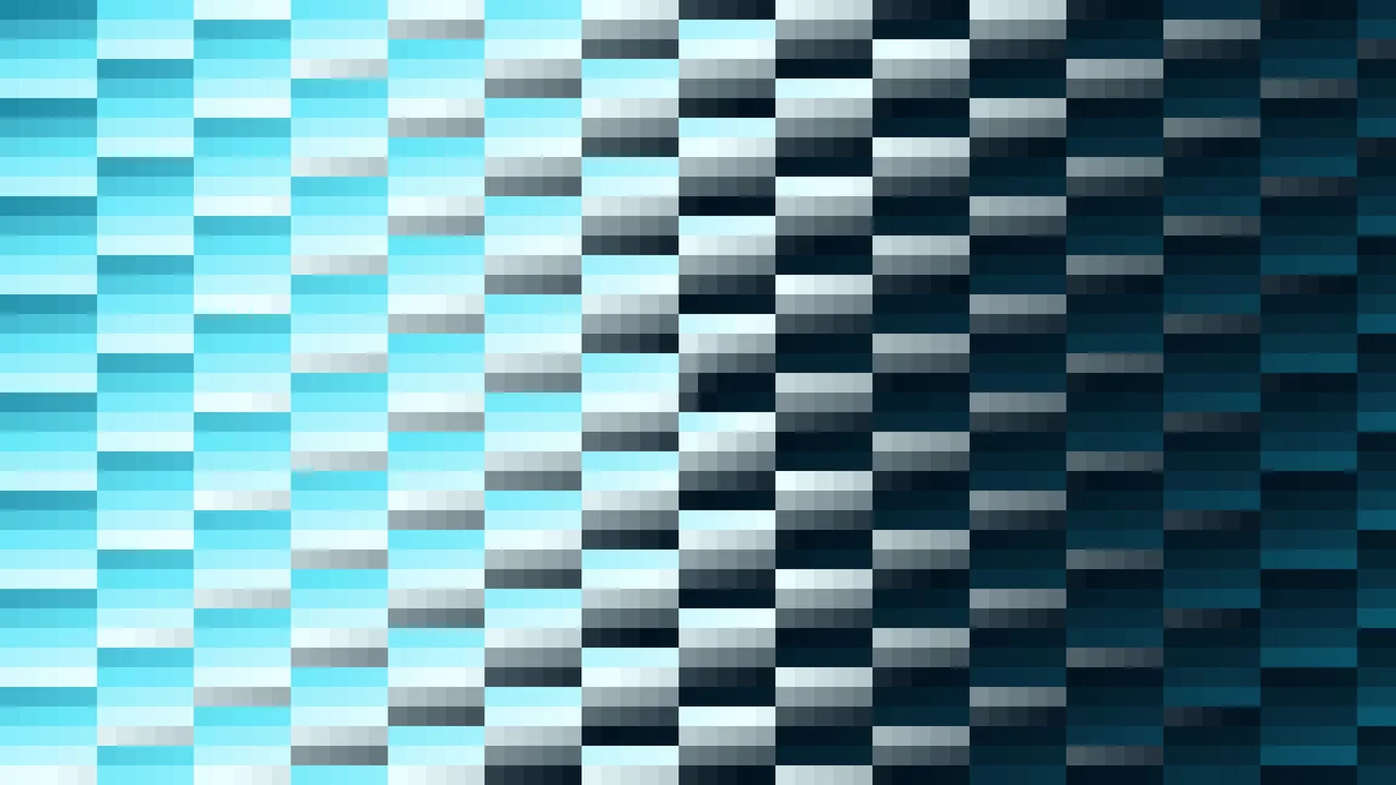 Imagen Still de Trama Fina de Píxeles Celeste Pálido y Teal en Barrido Diagonal | Fondo JPG 4K