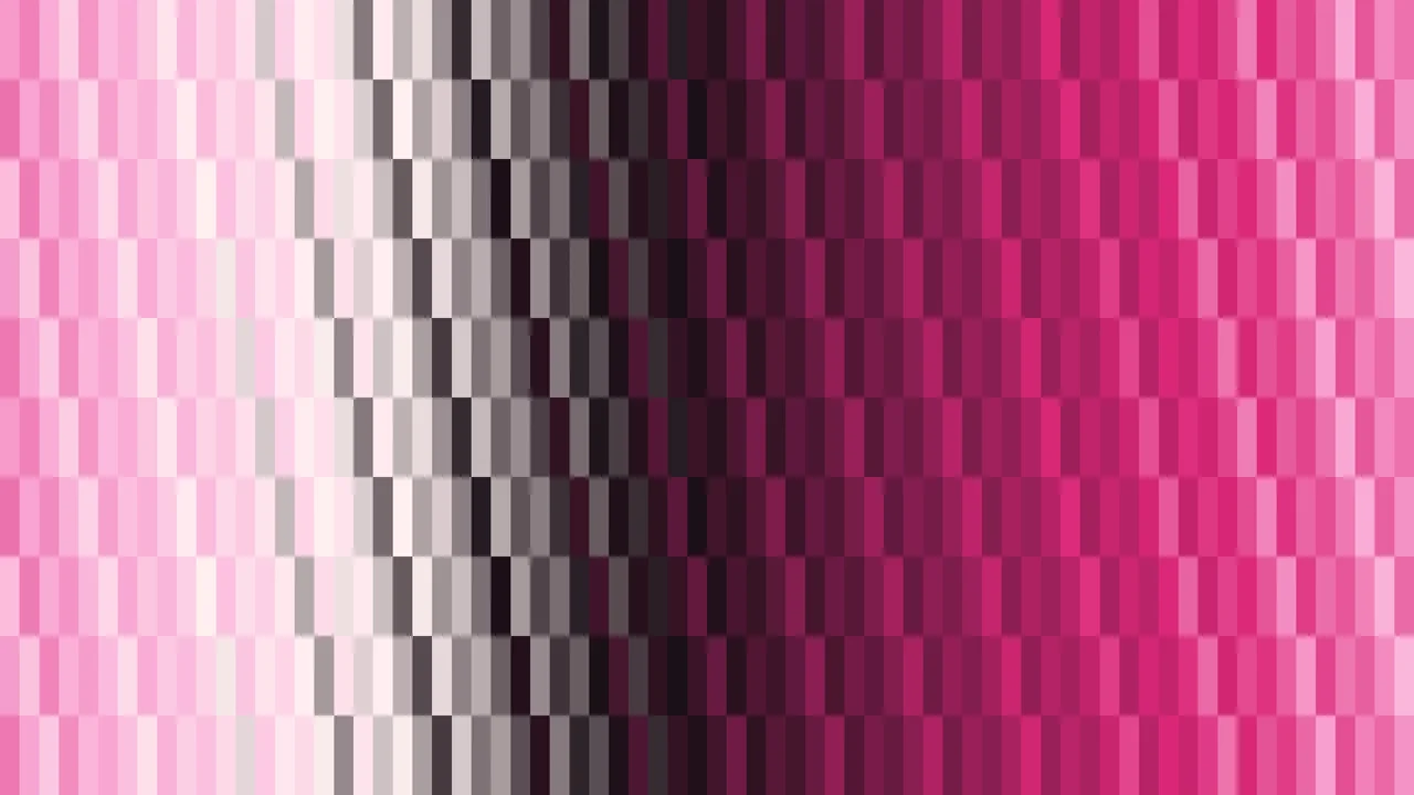 Imagen Still de Trama Fina de Píxeles Magenta y Magenta Oscuro en Barrido Horizontal | Fondo JPG 4K