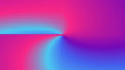 Trama fina de píxeles en tonos magenta y violeta con molinete, imagen still VJ para escenario de iglesia