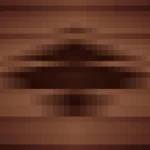 Trama fina de píxeles en tonos rojo y terracota con rombos, imagen still VJ para escenario de iglesia