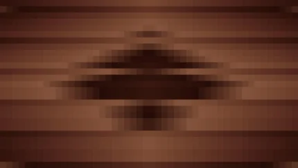Trama fina de píxeles en tonos rojo y terracota con rombos, imagen still VJ para escenario de iglesia