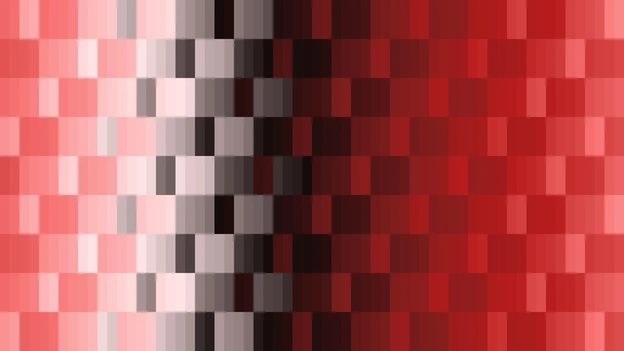 Imagen Still de Trama Fina de Píxeles Rojo y Rojo Oscuro en Barrido Horizontal | Fondo JPG 4K