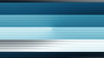 Trama fina de píxeles en tonos teal y oscuro con bandas horizontales, imagen still VJ para escenario de iglesia