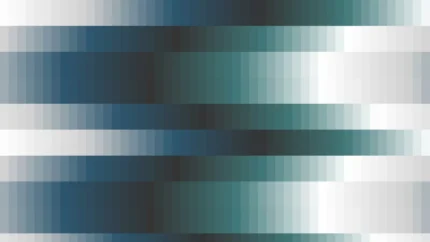 Trama fina de píxeles en tonos teal y turquesa con barrido horizontal, imagen still VJ para escenario de iglesia