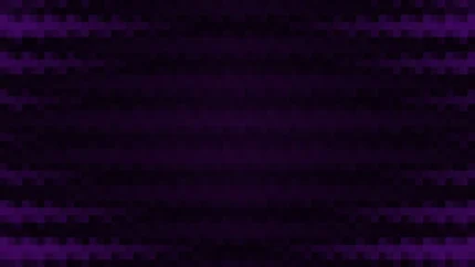 Trama fina de píxeles en tonos violeta y morado con bandas partidas, imagen still VJ para escenario de iglesia