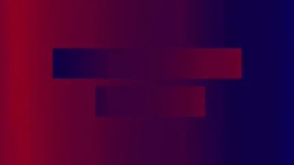 Midnight Bloom - Geometric Shift Still — fondo abstracto horizontal negro, carmesí