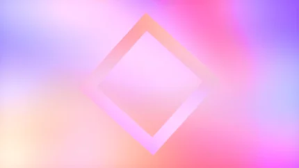 Pastel Spectrum Shapes - Diamond Glow Still — fondo abstracto horizontal pastel, rosa