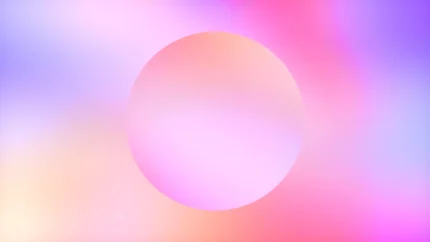 Pastel Spectrum Shapes - Lunar Glow Still — fondo abstracto horizontal pastel, rosa
