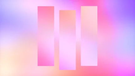 Pastel Spectrum Shapes - Parallel Bars Still — fondo abstracto horizontal pastel, rosa