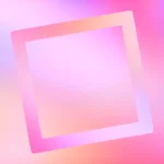 Pastel Spectrum Shapes - Square Frame Still — fondo abstracto horizontal pastel, rosa