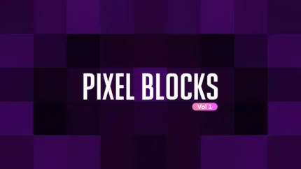 Pixel Blocks Vol. 1 Kit — colección Pixel Pack de fondos para pantallas