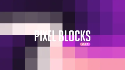 Pixel Blocks Vol. 3 Kit — colección Pixel Pack de fondos para pantallas