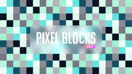 Pixel Blocks Vol. 7 Kit — colección Pixel Pack de fondos para pantallas
