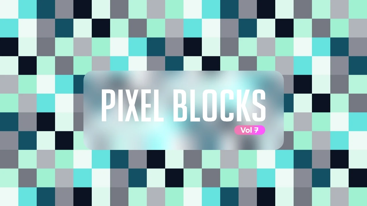 Pixel Blocks Vol. 7 Kit Pixel Blocks Vol. 7 Kit — colección Pixel Pack de fondos para pantallas
