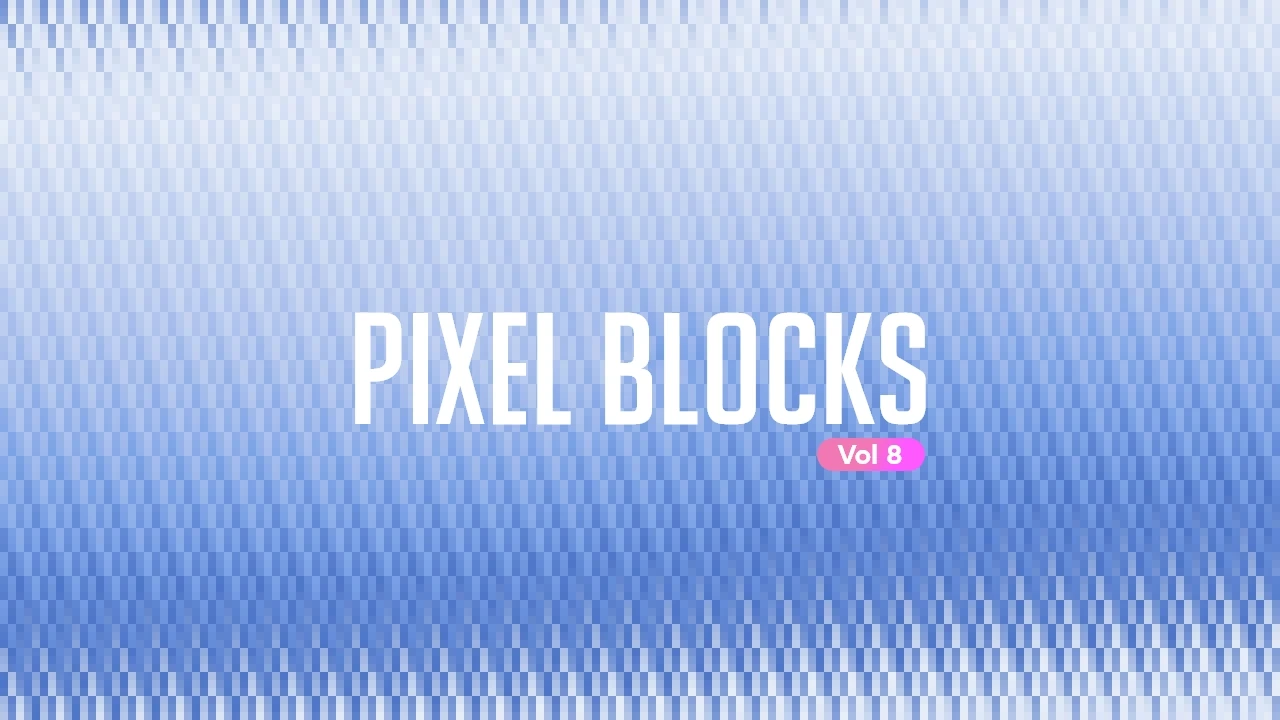 Pixel Blocks Vol. 8 Kit Pixel Blocks Vol. 8 Kit — colección Pixel Pack de fondos para pantallas