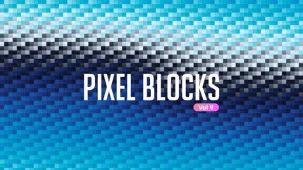 Pixel Blocks Vol. 9 Kit — colección Pixel Pack de fondos para pantallas