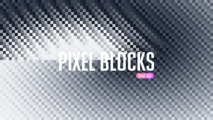 Pixel Blocks Vol. 10 Kit — colección Pixel Pack de fondos para pantallas