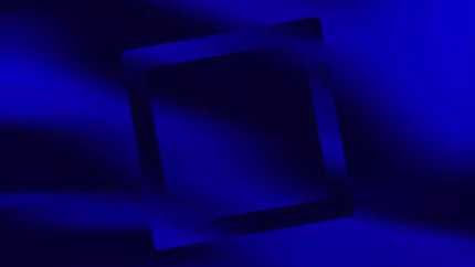 Sapphire Streams Blue - Cobalt Cascade Still — fondo abstracto horizontal azul, zafiro
