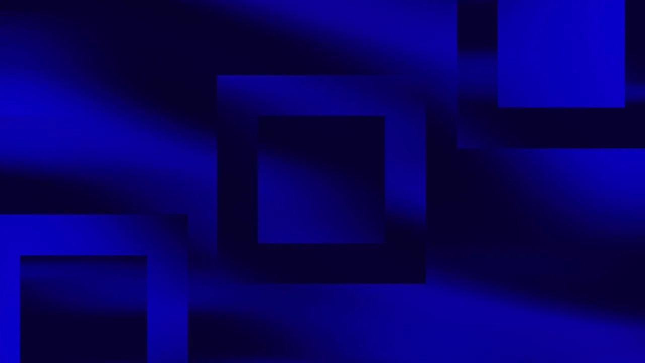 Sapphire Streams Blue – Geometric Echoes Still