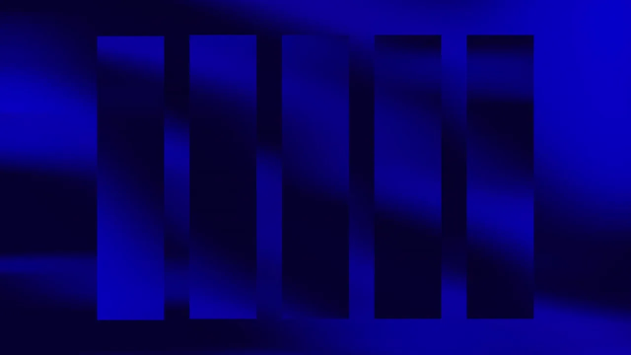 Sapphire Streams Blue – Indigo Ripples Still