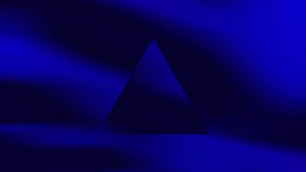 Sapphire Streams Blue - Midnight Bloom Still — fondo abstracto horizontal azul, zafiro
