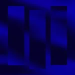 Sapphire Streams Blue - Submerged City Still — fondo abstracto horizontal azul, zafiro