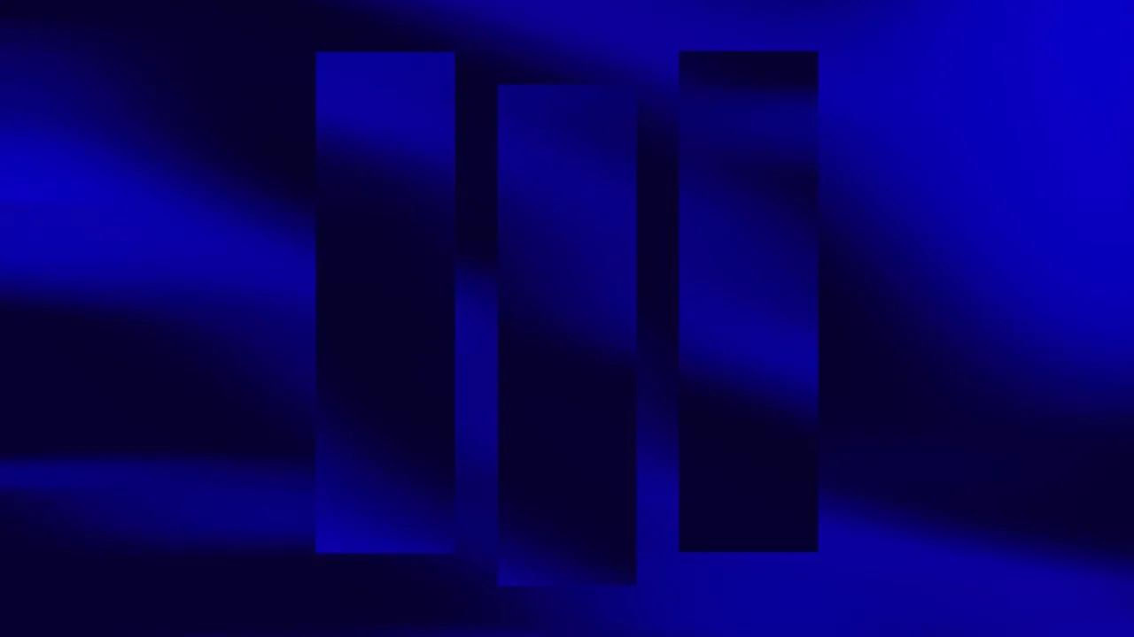 Sapphire Streams Blue – Submerged City Still