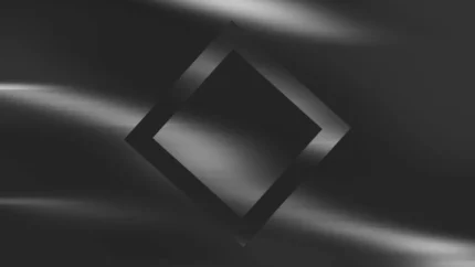 Silver Fluid - Crystalline Diamond Still — fondo abstracto horizontal plateado, gris