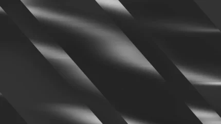 Silver Fluid - Dynamic Slash Still — fondo abstracto horizontal plateado, gris