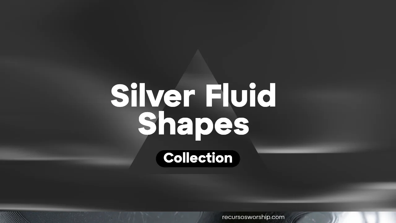 Silver Fluid Shapes Collection Kit Silver Fluid Shapes Collection Kit