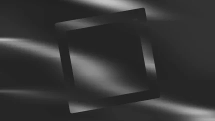Silver Fluid - Shifting Perspectives Still — fondo abstracto horizontal plateado, gris