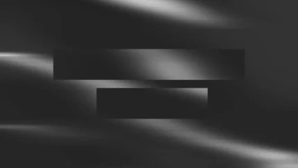 Silver Fluid - Suspended Line Still — fondo abstracto horizontal plateado, gris
