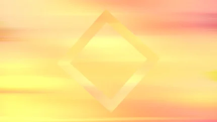 Sunrise Serene - Diamond Shine Still — fondo abstracto horizontal dorado, naranja