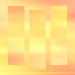 Sunrise Serene - Parallel Lines Still — fondo abstracto horizontal dorado, naranja