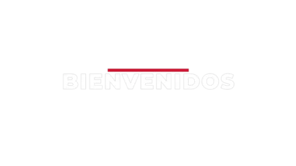 Bienvenido — título animado transparente para iglesias