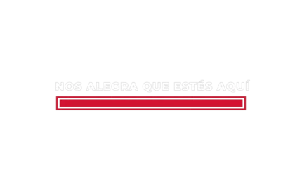 Nos alegra que estés aquí — título animado transparente para iglesias
