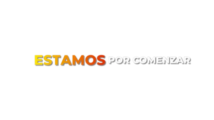 Estamos por comenzar — título animado transparente para iglesias