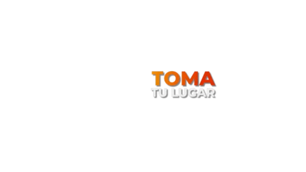 Toma tu lugar — título animado transparente para iglesias
