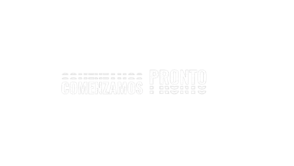 Comenzamos pronto — título animado transparente para iglesias