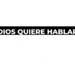 Dios quiere hablar hoy — título animado transparente para iglesias