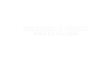 Preparando el corazón para la Palabra — título animado transparente para iglesias