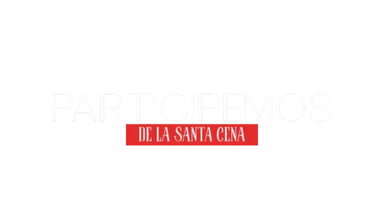 Participemos de la Santa Cena — título animado transparente para iglesias